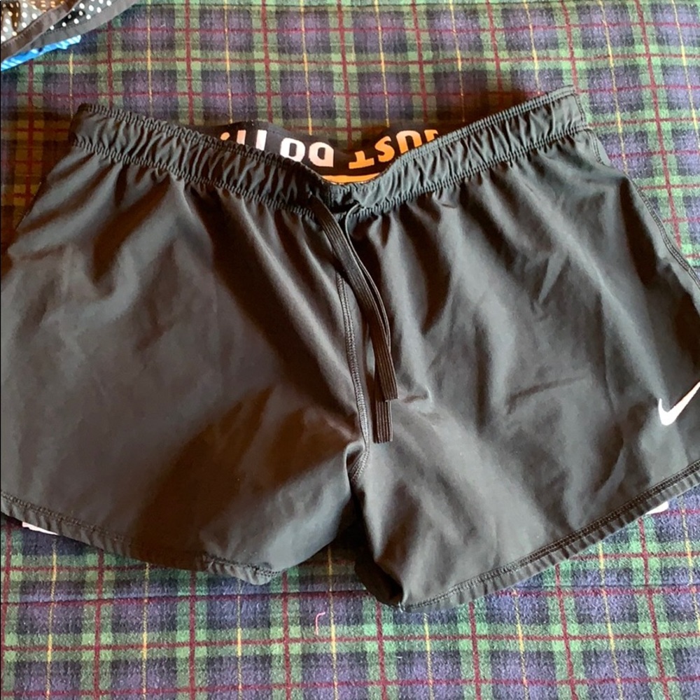 Nike shorts with built in briefs